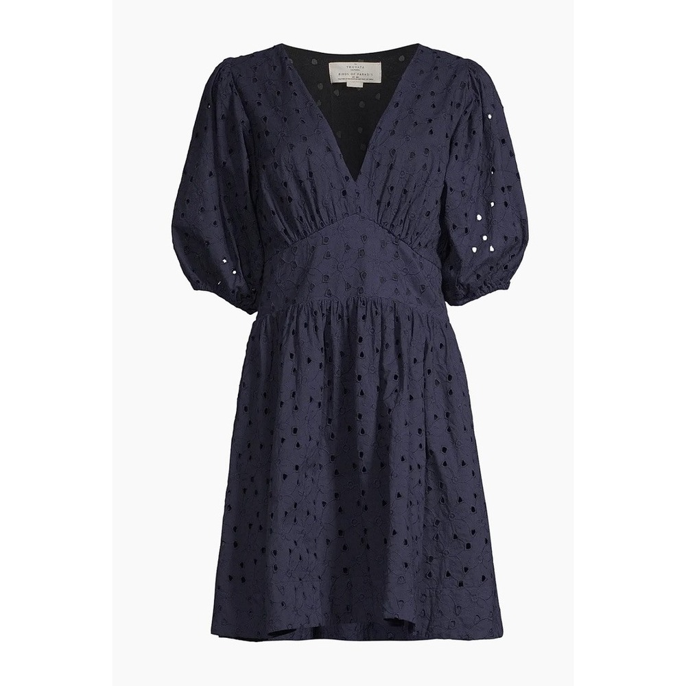 New Trovata Birds of Paradis Gia Eyelet Dress Large - Picture 6 of 7